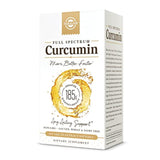 Solgar Full Spectrum Curcumin frente del empaque mostrando envase y marca para confianza