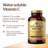 Solgar polvo de vitamina C representado para visualizar concentración
