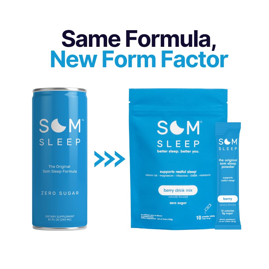 Som Sleep ingredientes clave en primer plano para confianza y pureza
