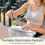Sooergy stick junto a un monedero para comparar tamaño bolso