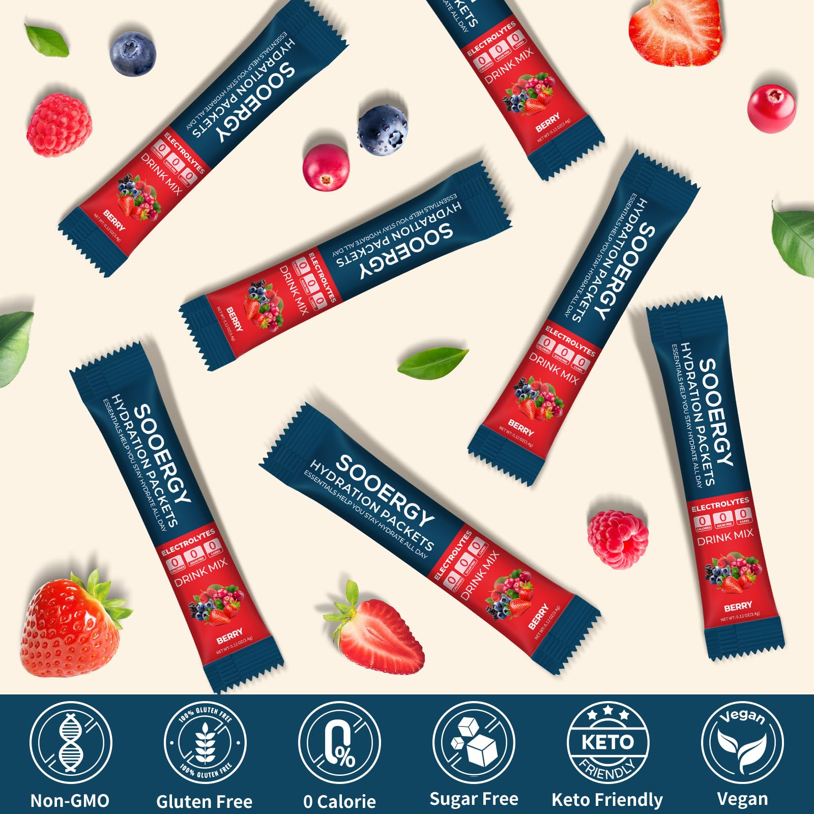 Sooergy etiqueta con lista de electrolitos y vitaminas clara