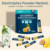 Sooergy sticks abiertos dentro del envase, portabilidad y dosis precisa