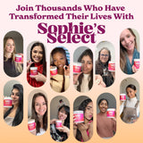 Sophie's Select consumo matutino en baño mostrando cómo encaja en la rutina diaria