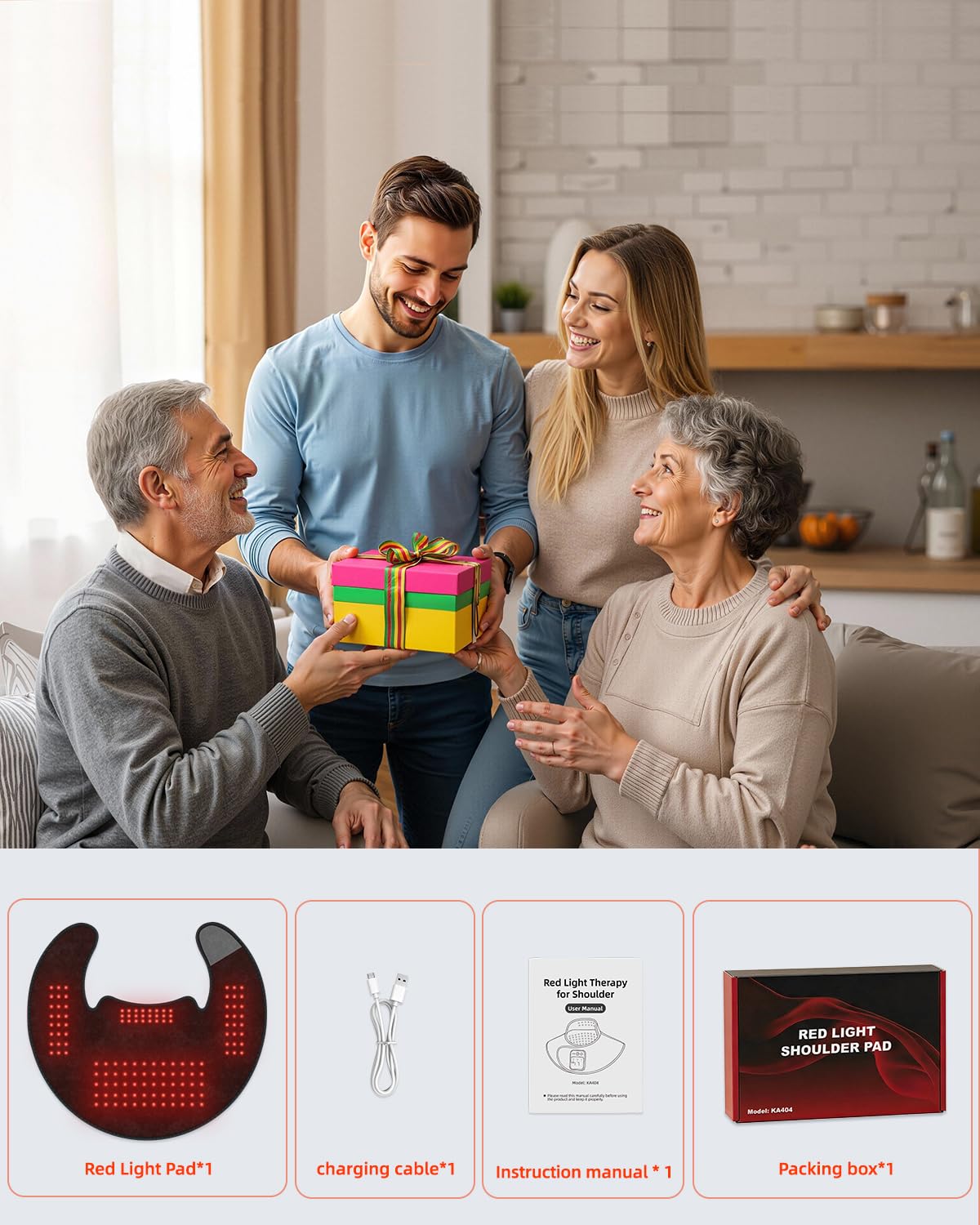 SOQIPLM aplicación de la almohadilla sobre la rodilla, uso versátil en articulaciones