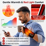 SORALEK LEDs internos encendidos mostrando terapia de luz roja