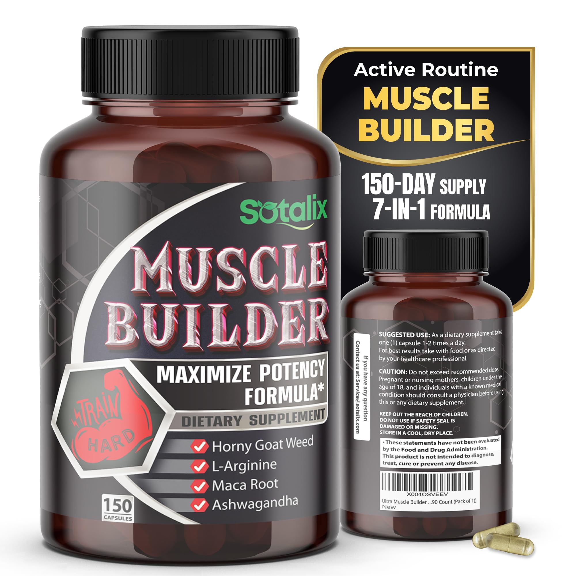 SOTALIX SUPPLEMENT frasco frontal mostrando dosis diaria y beneficios