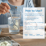 Sound Health Supplements etiqueta con ingredientes claros y sin aditivos