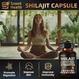 SoundHealth primer plano de cápsulas mostrando textura y calidad