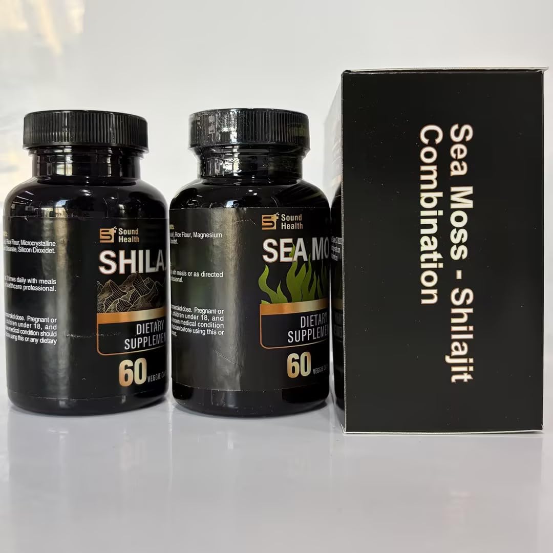 SoundHealth etiqueta con nombres latinos y lista de ingredientes clara