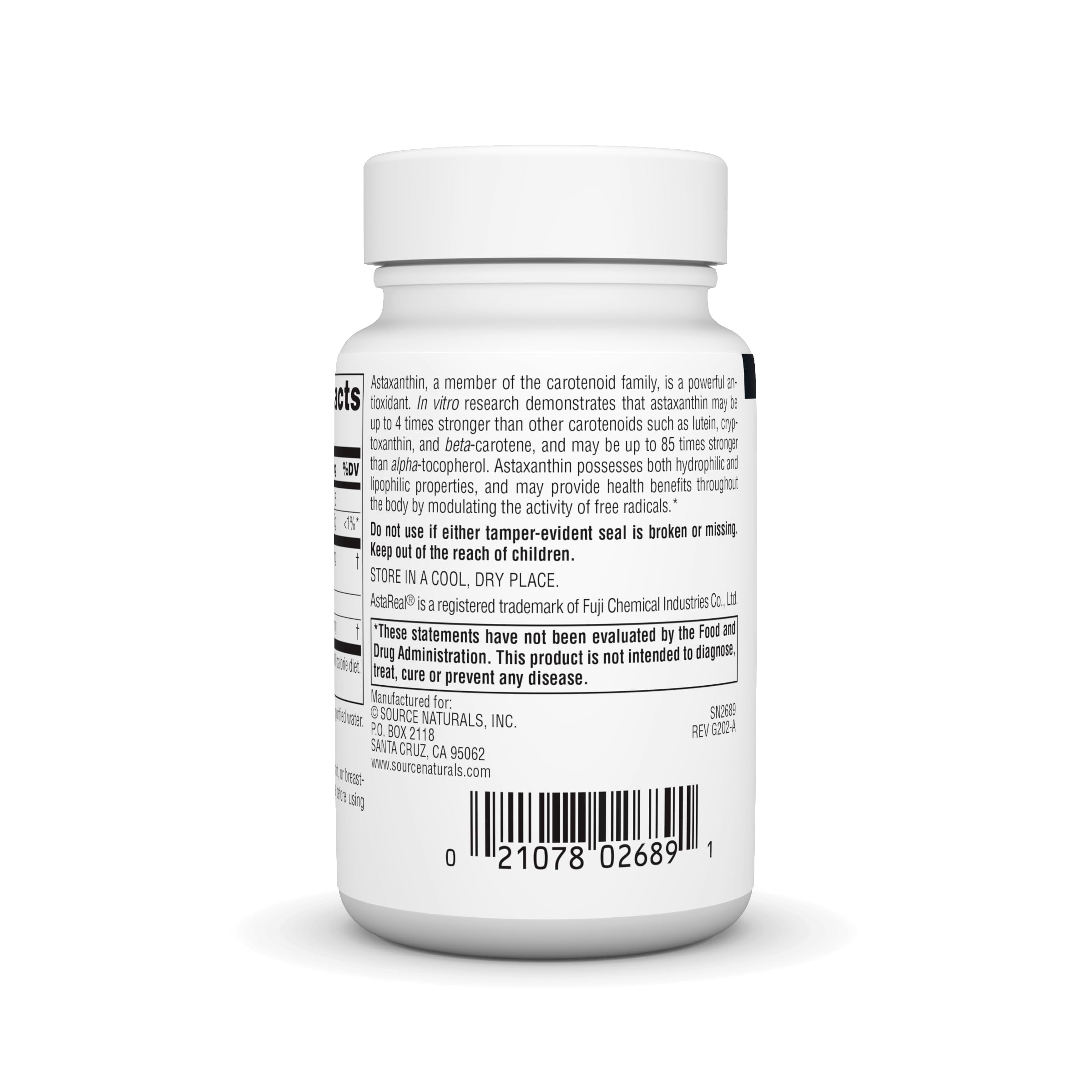 Source Naturals detalle de textura gel de la cápsula que ilustra calidad y absorción