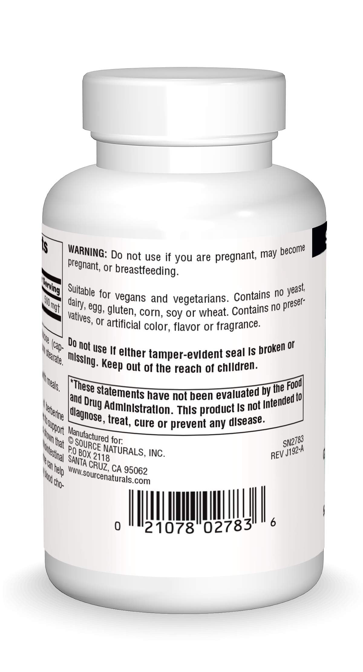 Source Naturals primer plano de cápsula vegetal destacando textura y pureza