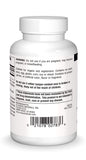 Source Naturals primer plano de cápsula vegetal destacando textura y pureza