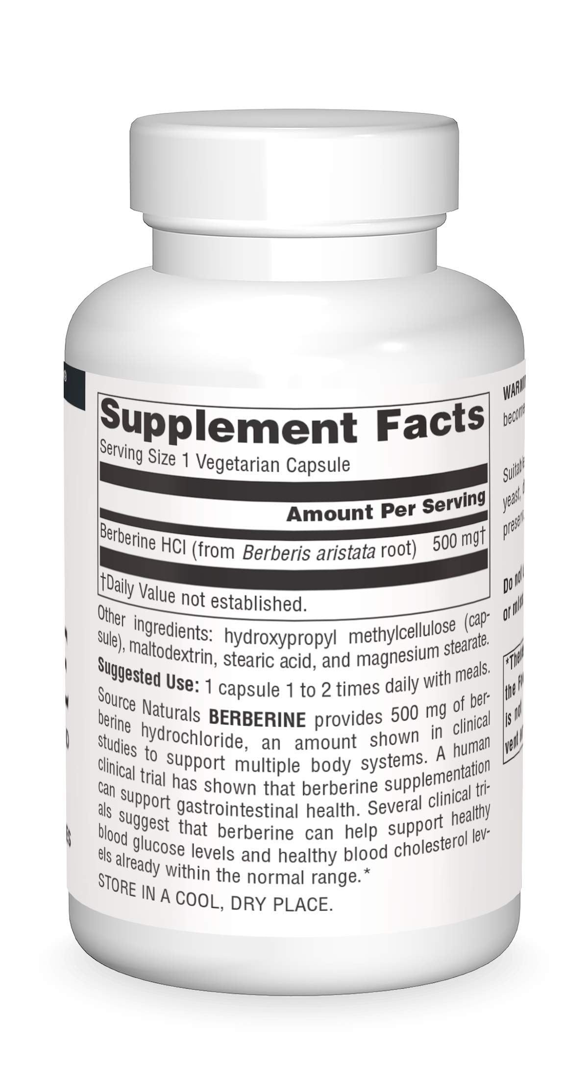 Source Naturals cápsula en mano mostrando tamaño y dosificación conveniente