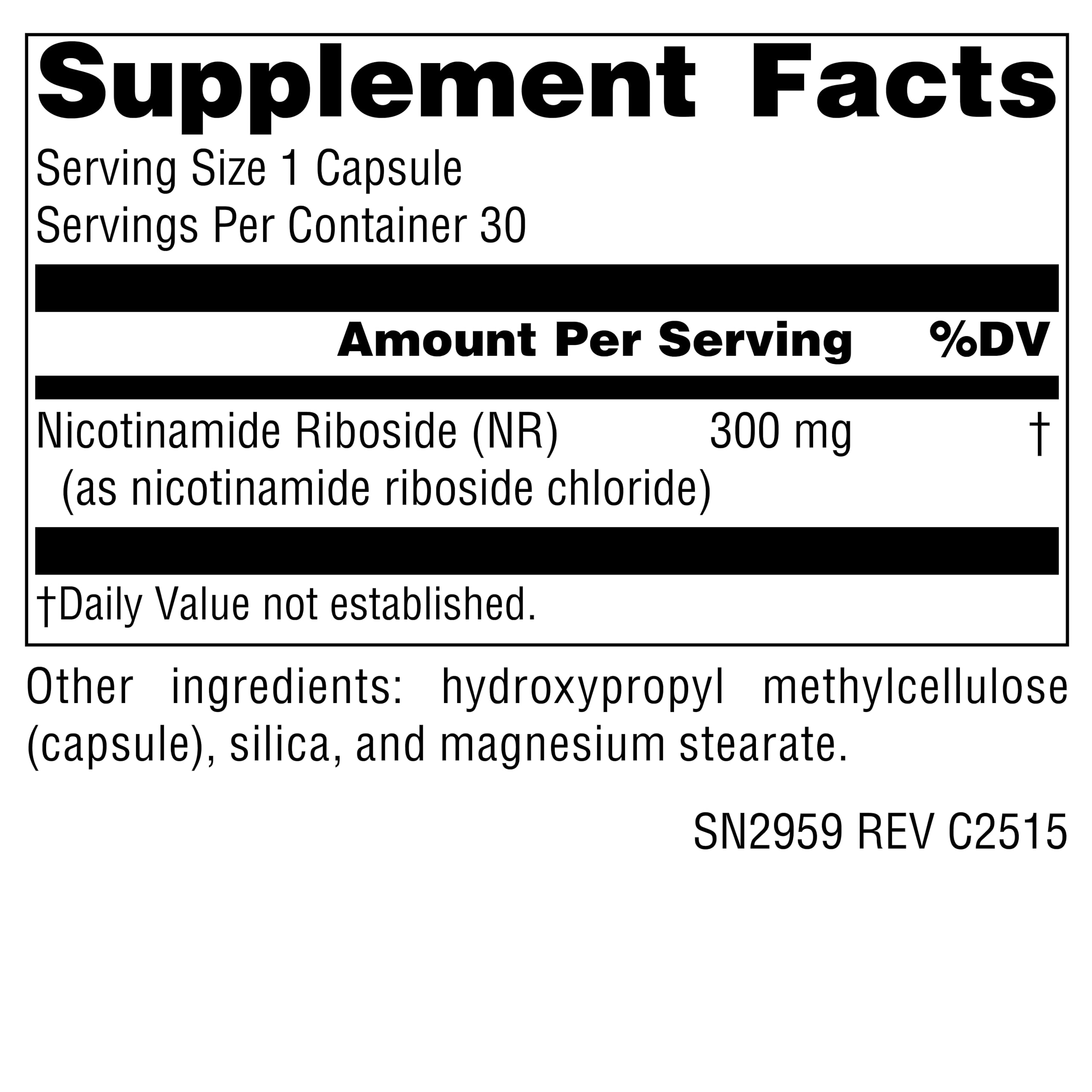 Source Naturals cápsula en mano para visualizar tamaño y facilidad de ingestión