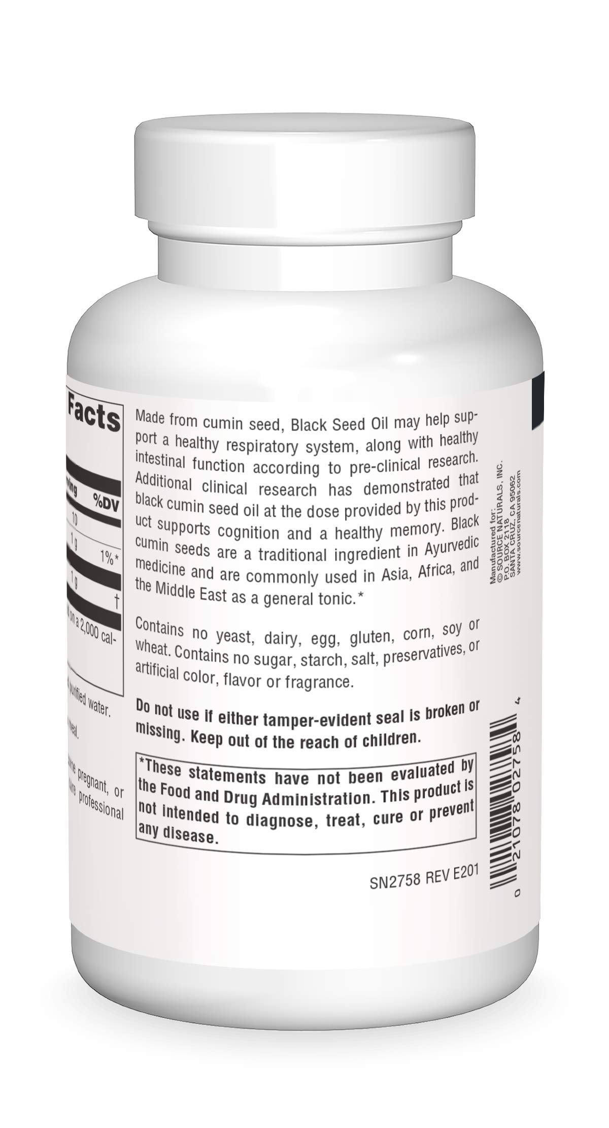 Source Naturals primer plano de cápsula blanda que muestra textura y fácil ingestión