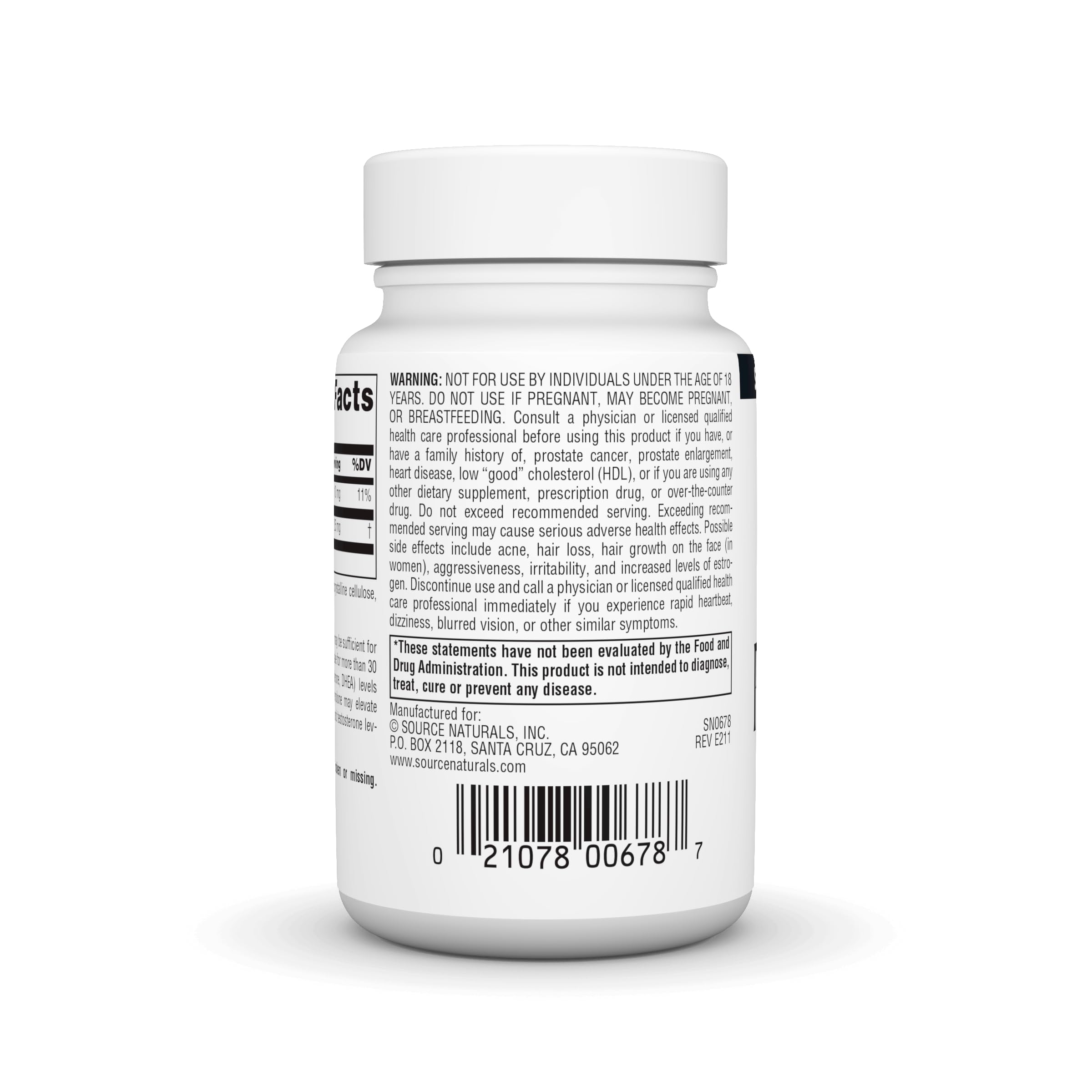 Source Naturals primer plano de la textura de la tableta sólida