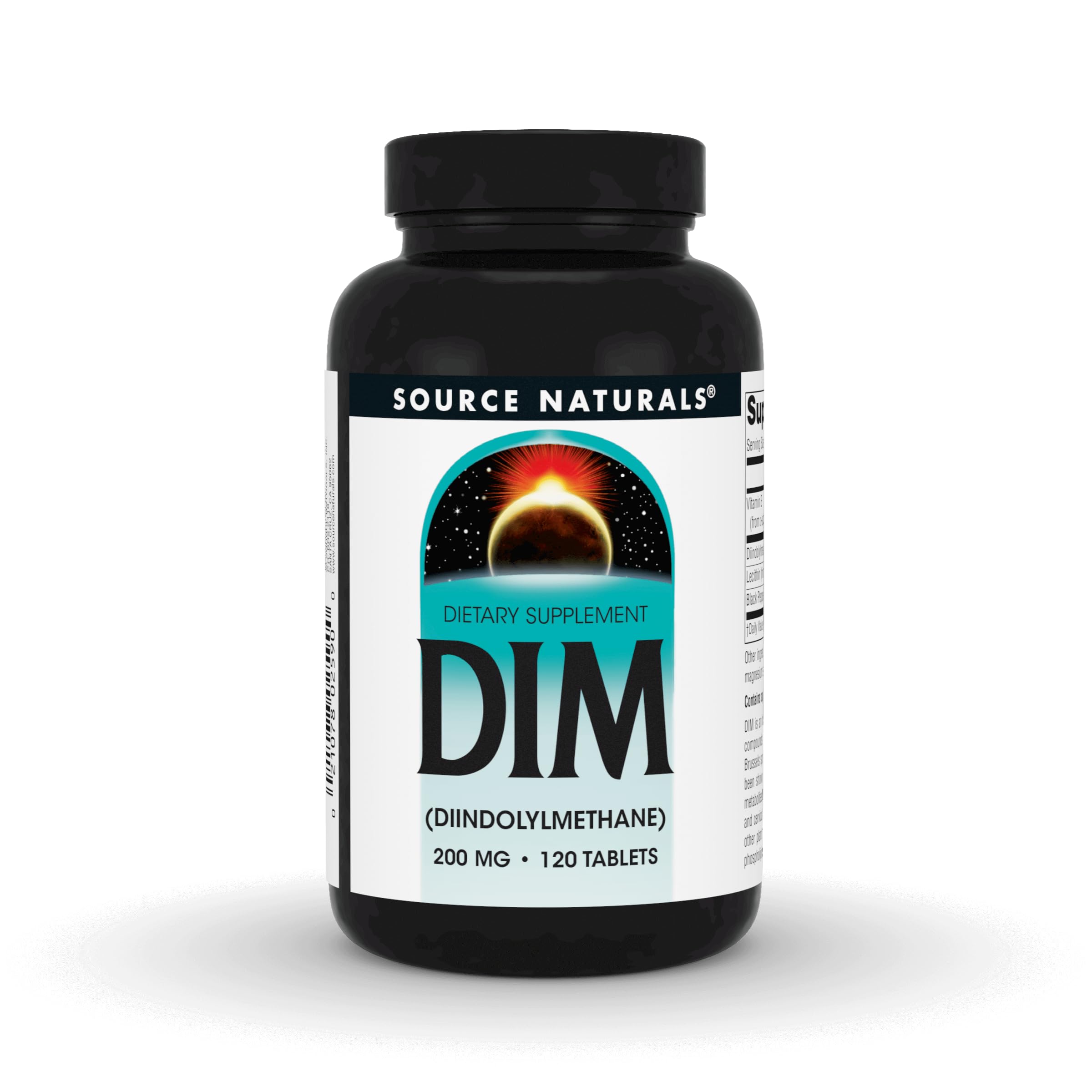 Source Naturals frasco frontal mostrando 120 tabletas y claridad de uso