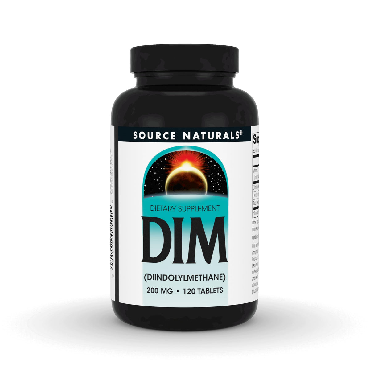 Source Naturals frasco frontal mostrando 120 tabletas y claridad de uso