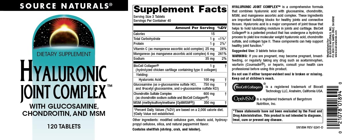 Source Naturals envase en una encimera, sugiere integración diaria