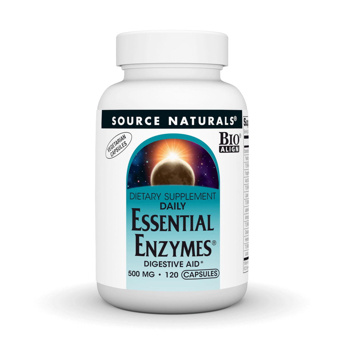 Source Naturals frente del empaque mostrando 120 cápsulas y beneficios