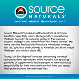Source Naturals en ambiente de vida saludable, complemento de rutina