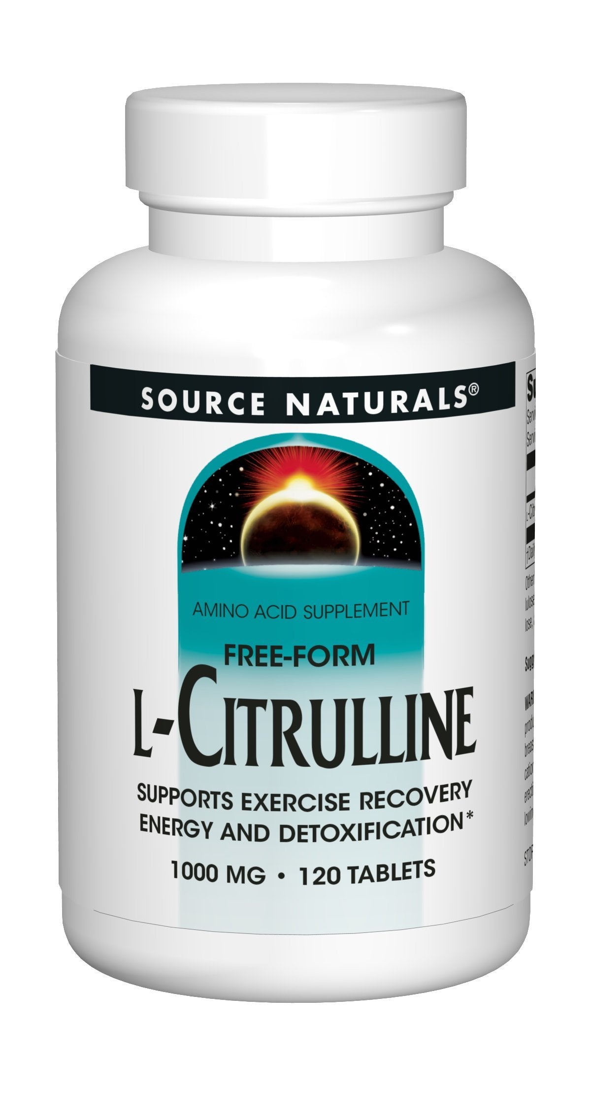 Source Naturals etiqueta con información nutricional clara y transparente
