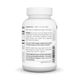 Source Naturals etiqueta nutricional en primer plano con ingredientes