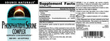 Source Naturals etiqueta nutricional visible con ingredientes y alérgenos