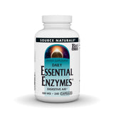Source Naturals frasco frontal, etiqueta clara y beneficio de soporte digestivo