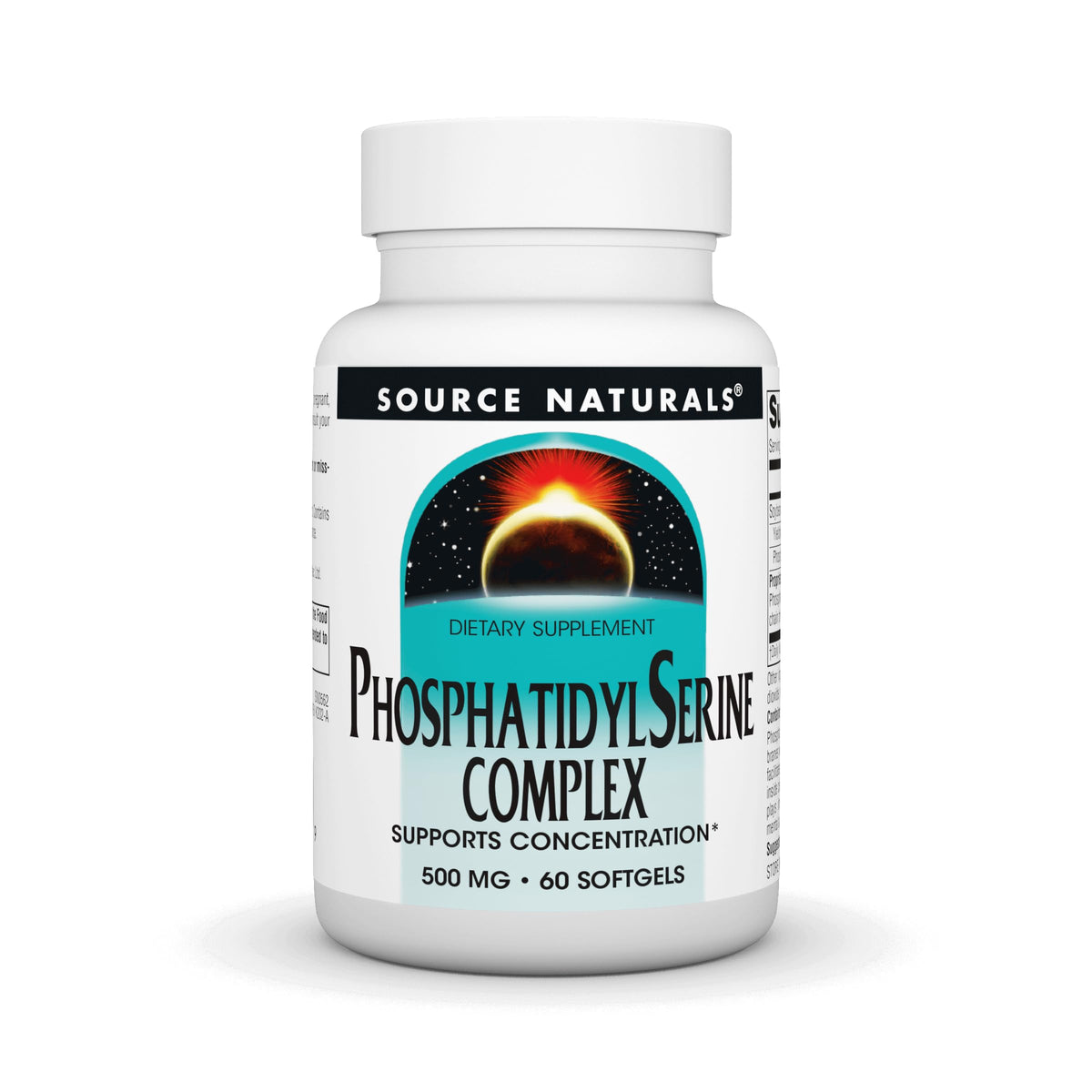 Source Naturals frasco frente con etiqueta clara y confianza de calidad