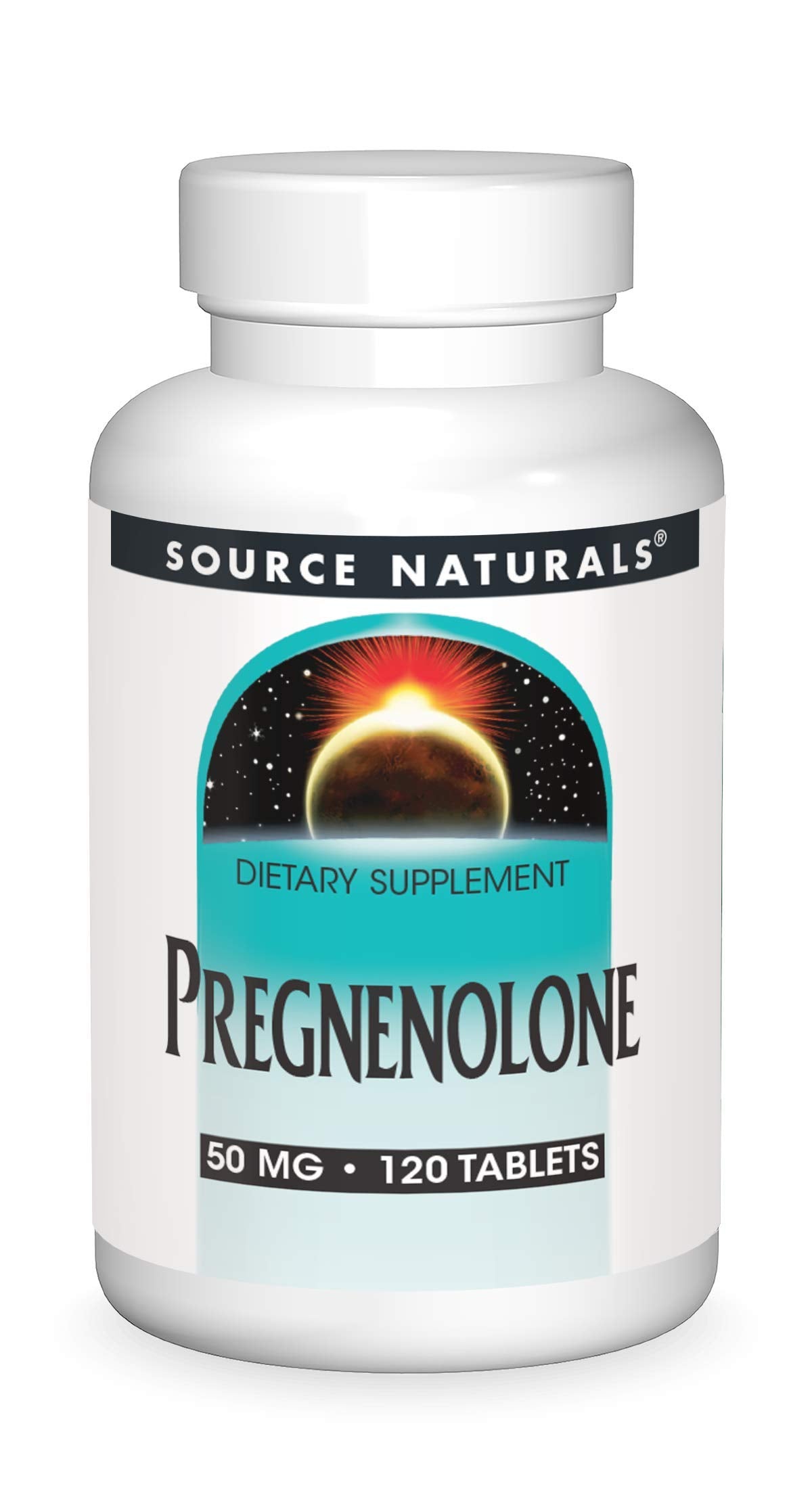 Source Naturals envase frontal que muestra 120 tabletas y beneficio de claridad informativa