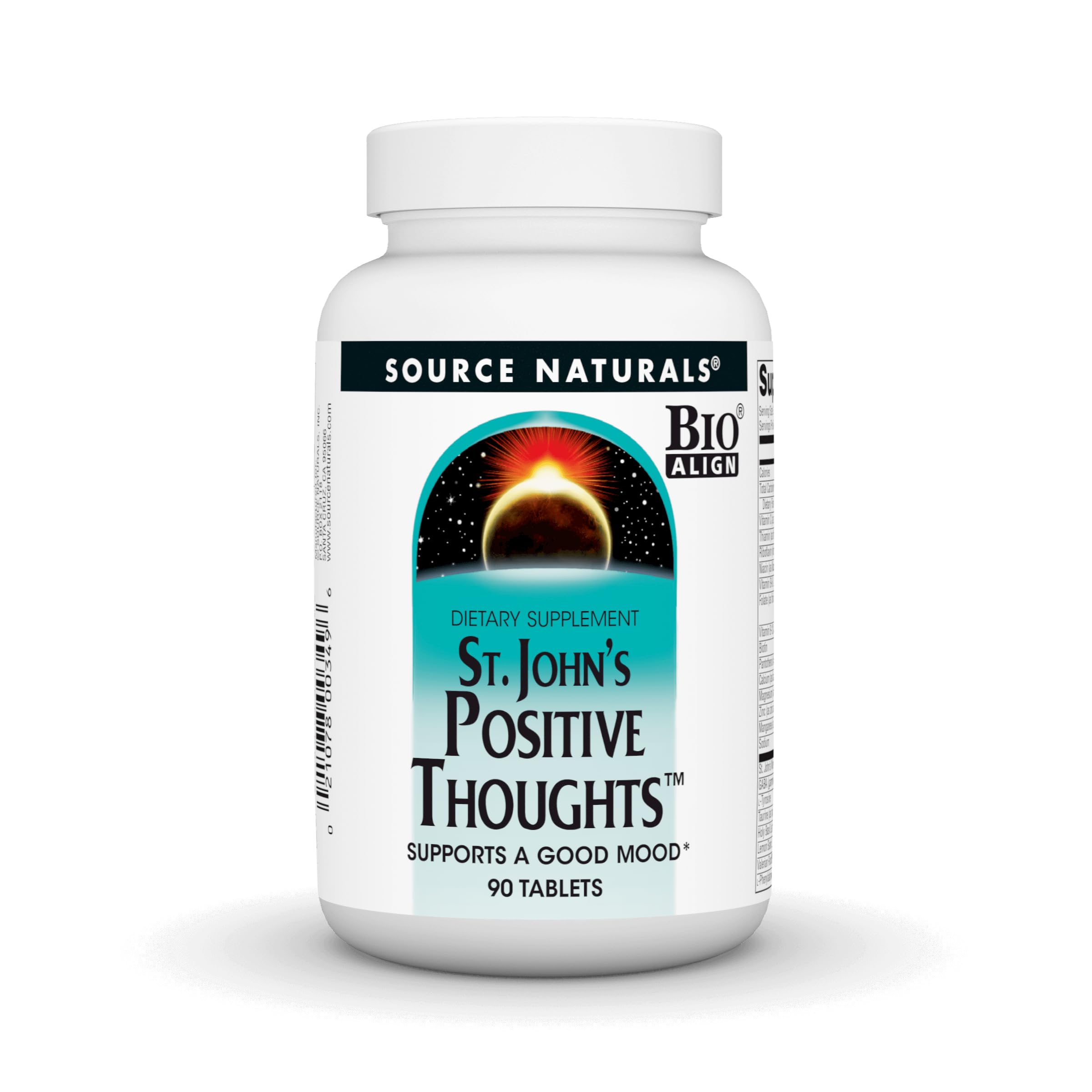 Source Naturals frente del envase mostrando 90 tabletas y claridad de uso