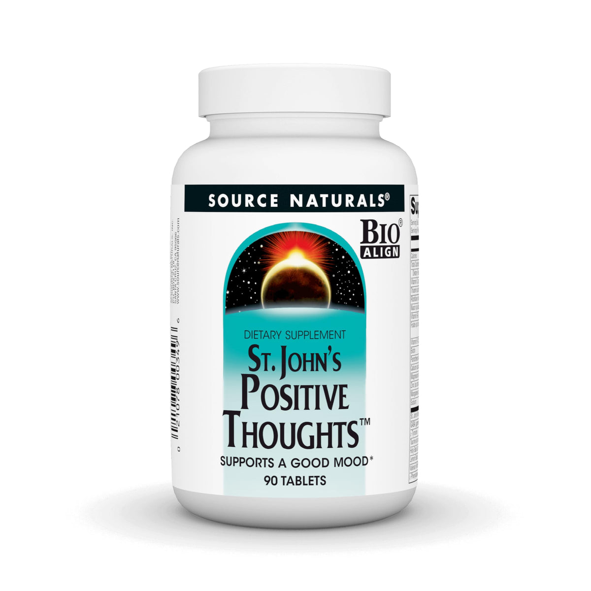 Source Naturals frente del envase mostrando 90 tabletas y claridad de uso