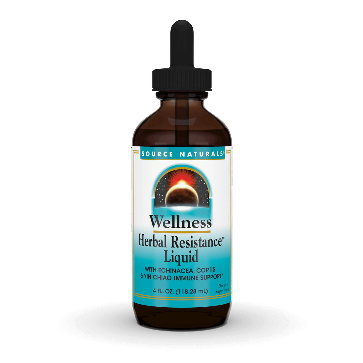 Source Naturals empaque frontal que muestra presentación y volumen, confianza