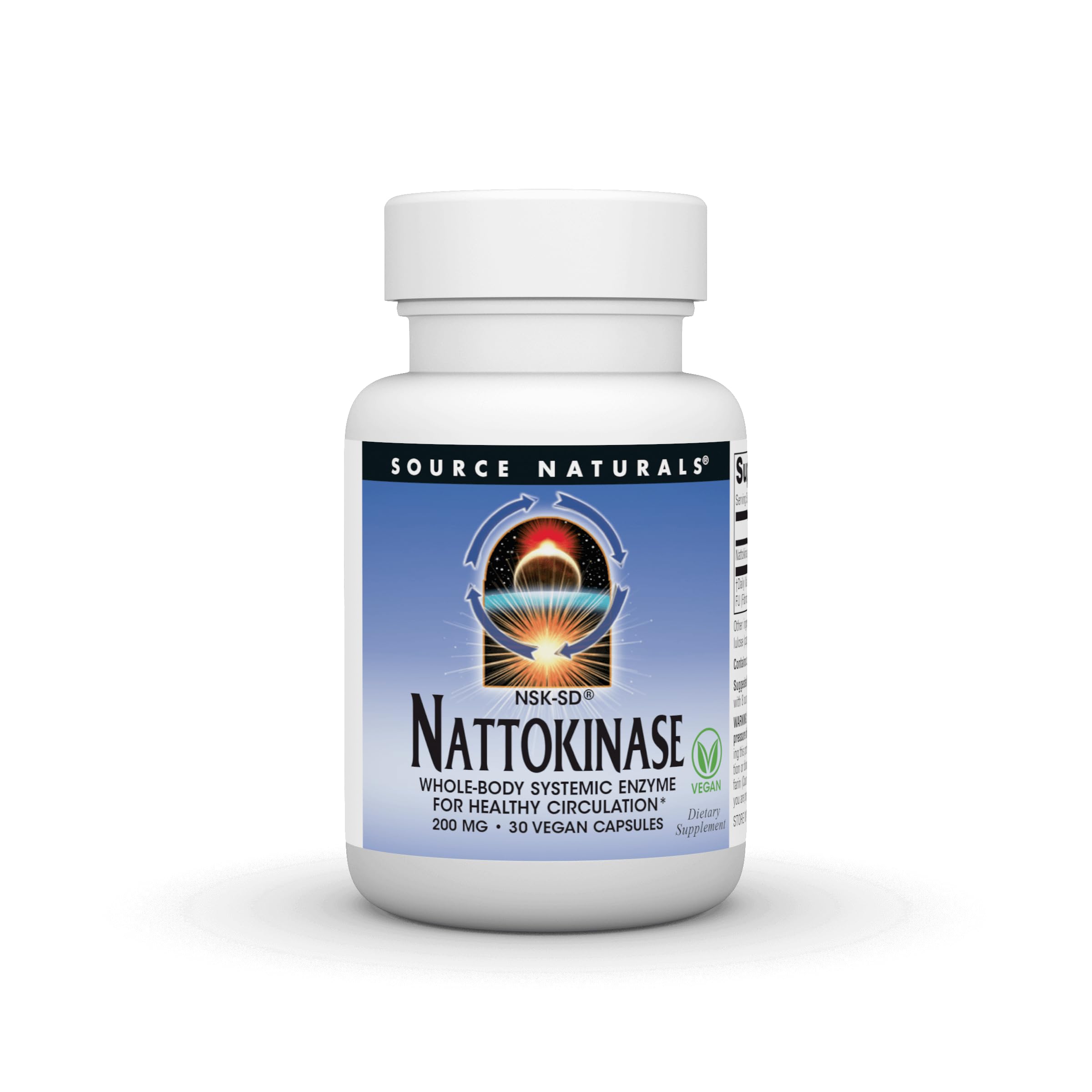 Source Naturals frontal del envase mostrando el nombre y beneficio de circulación