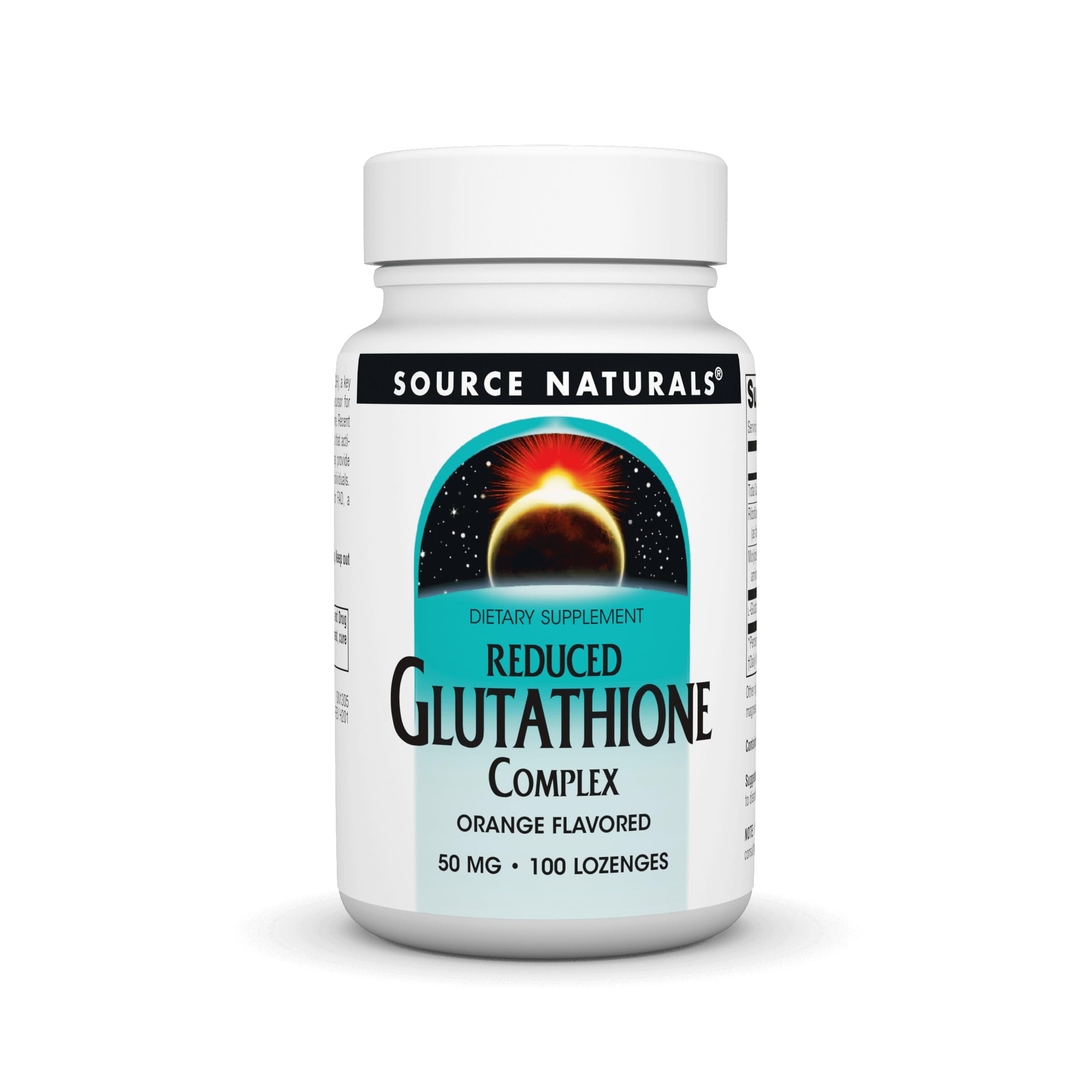 Source Naturals vista frontal del envase con presentación y cantidad