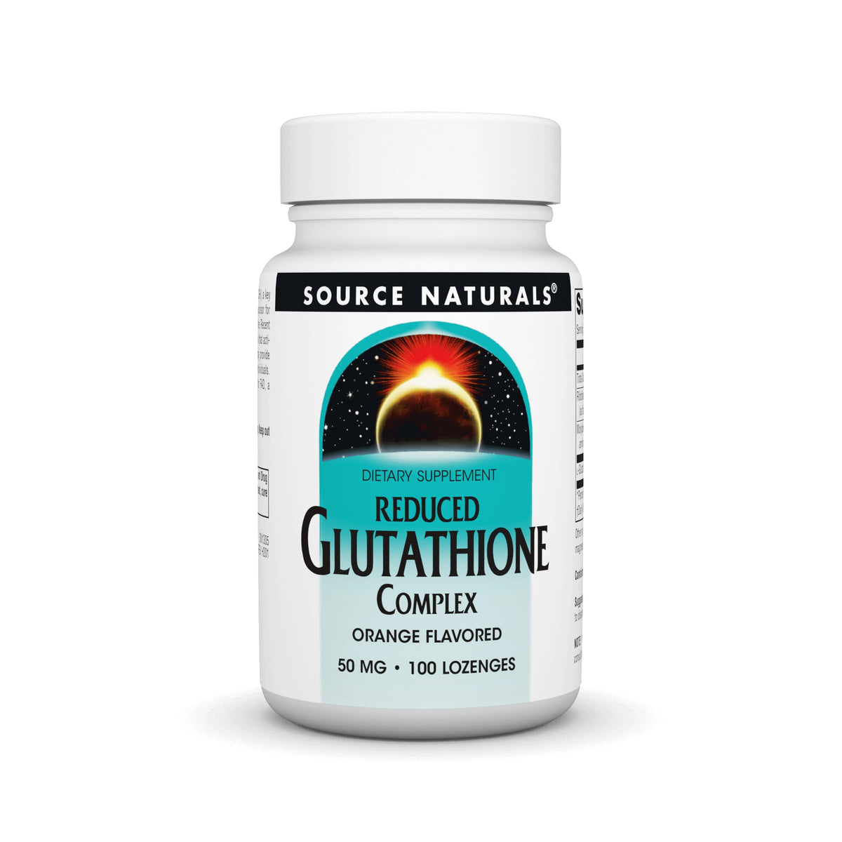 Source Naturals vista frontal del envase con presentación y cantidad