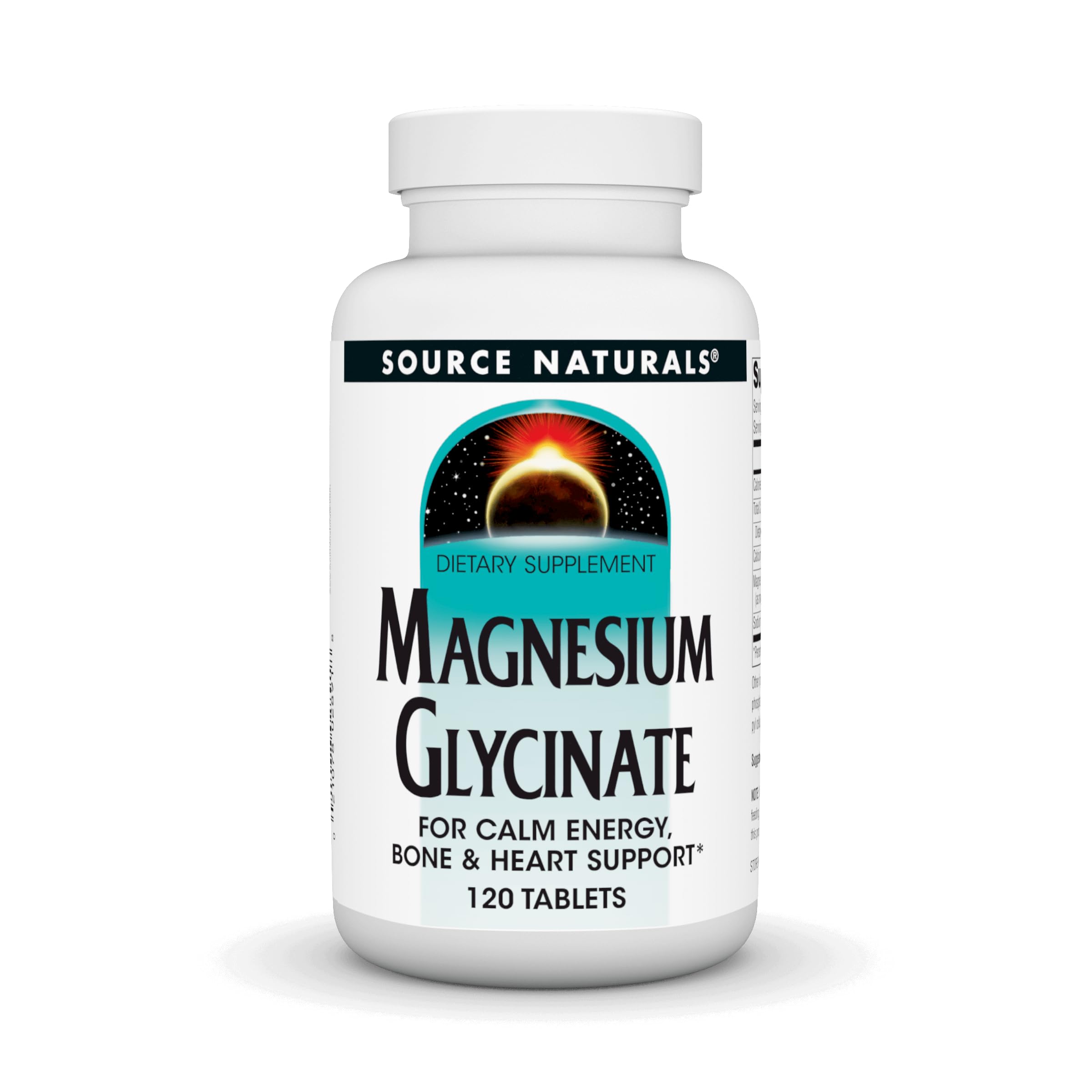 Source Naturals frasco frontal mostrando etiqueta clara y beneficios