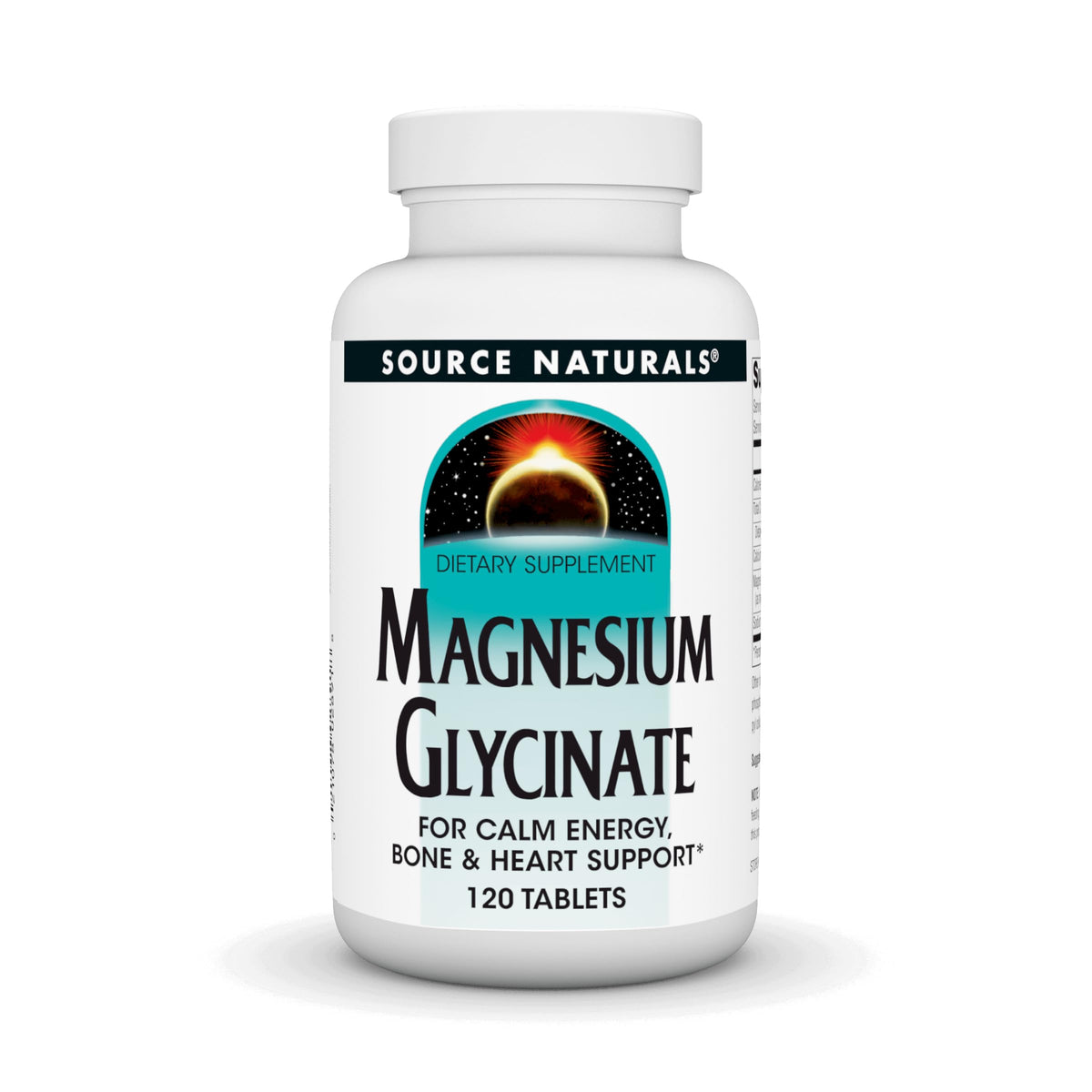Source Naturals frasco frontal mostrando etiqueta clara y beneficios