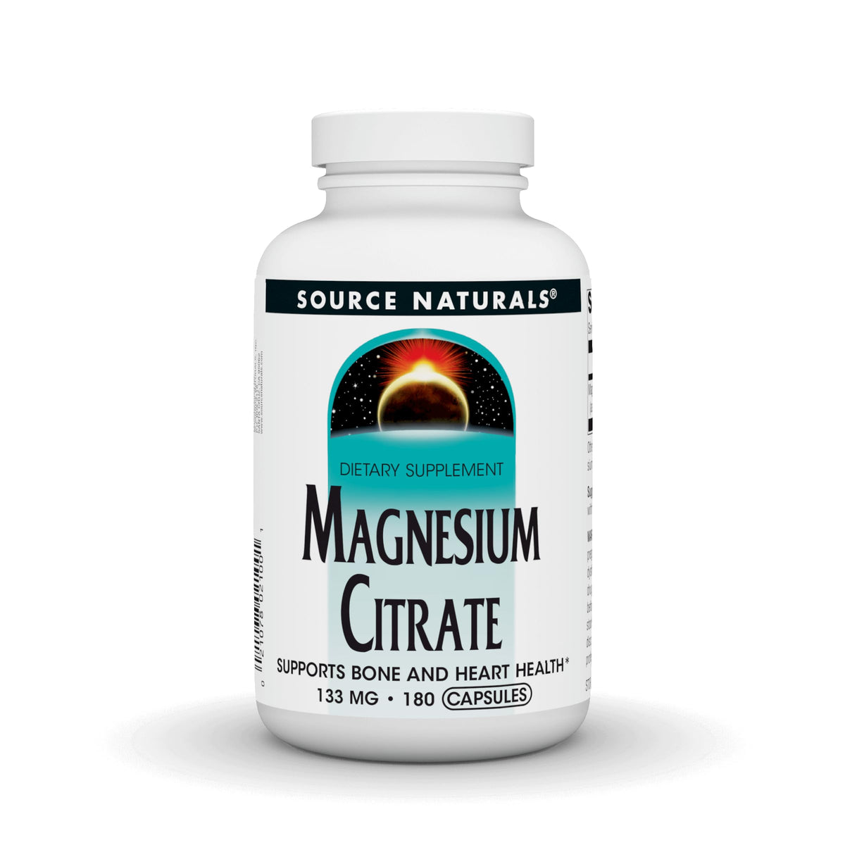 Source Naturals frasco frontal mostrando la etiqueta y beneficios visibles