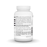 Source Naturals mano sosteniendo varias tabletas para mostrar tamaño y dosificación