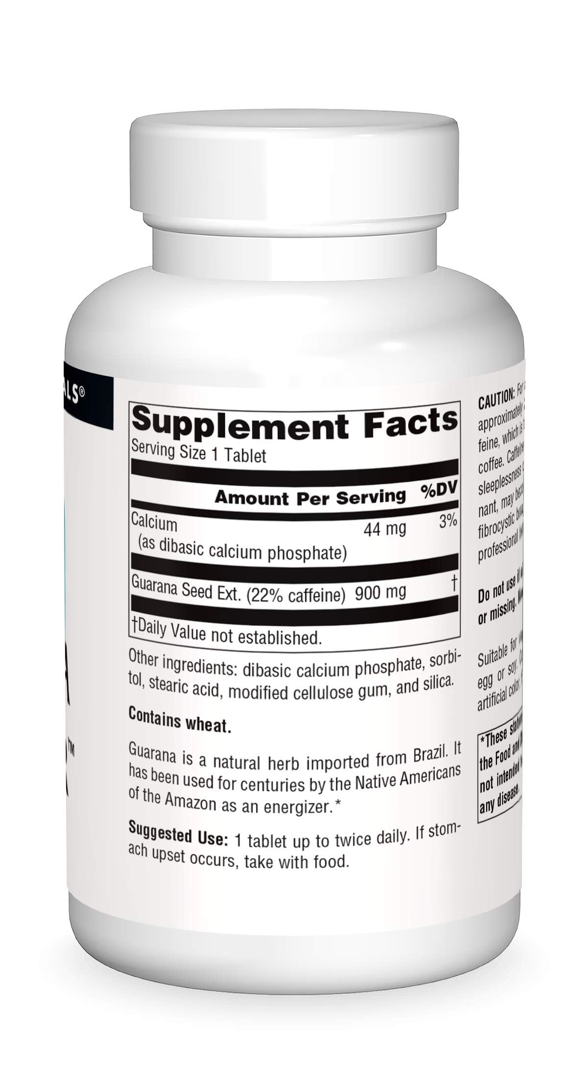 Persona tomando Source Naturals con agua para un impulso energético puntual