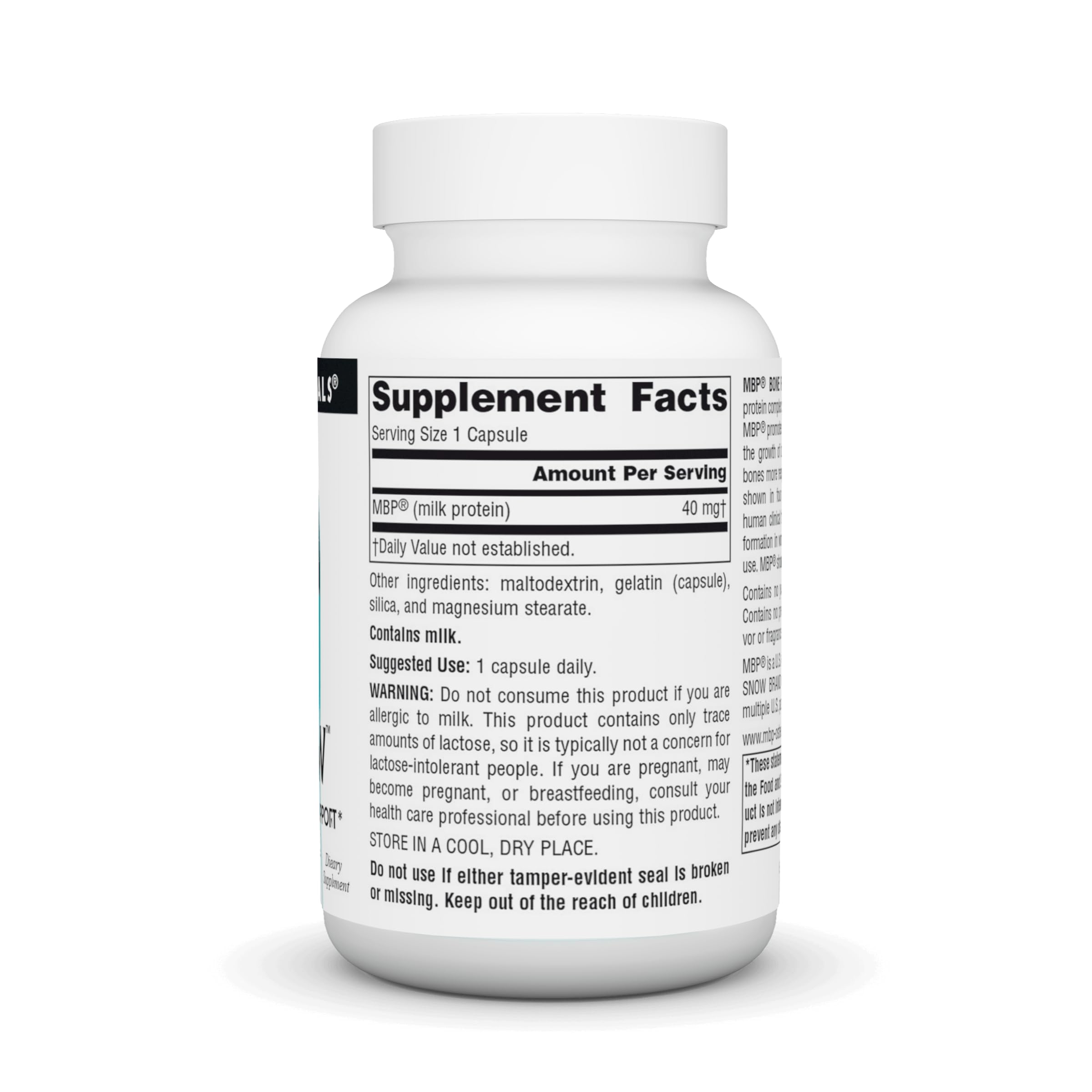 Source Naturals cápsula en primer plano destacando dosificación fácil