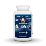 Source Naturals frasco frontal del producto mostrando 200 tabletas y duración