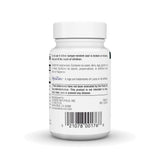 Source Naturals etiqueta de OptiZinc mostrando información y fabricación cGMP