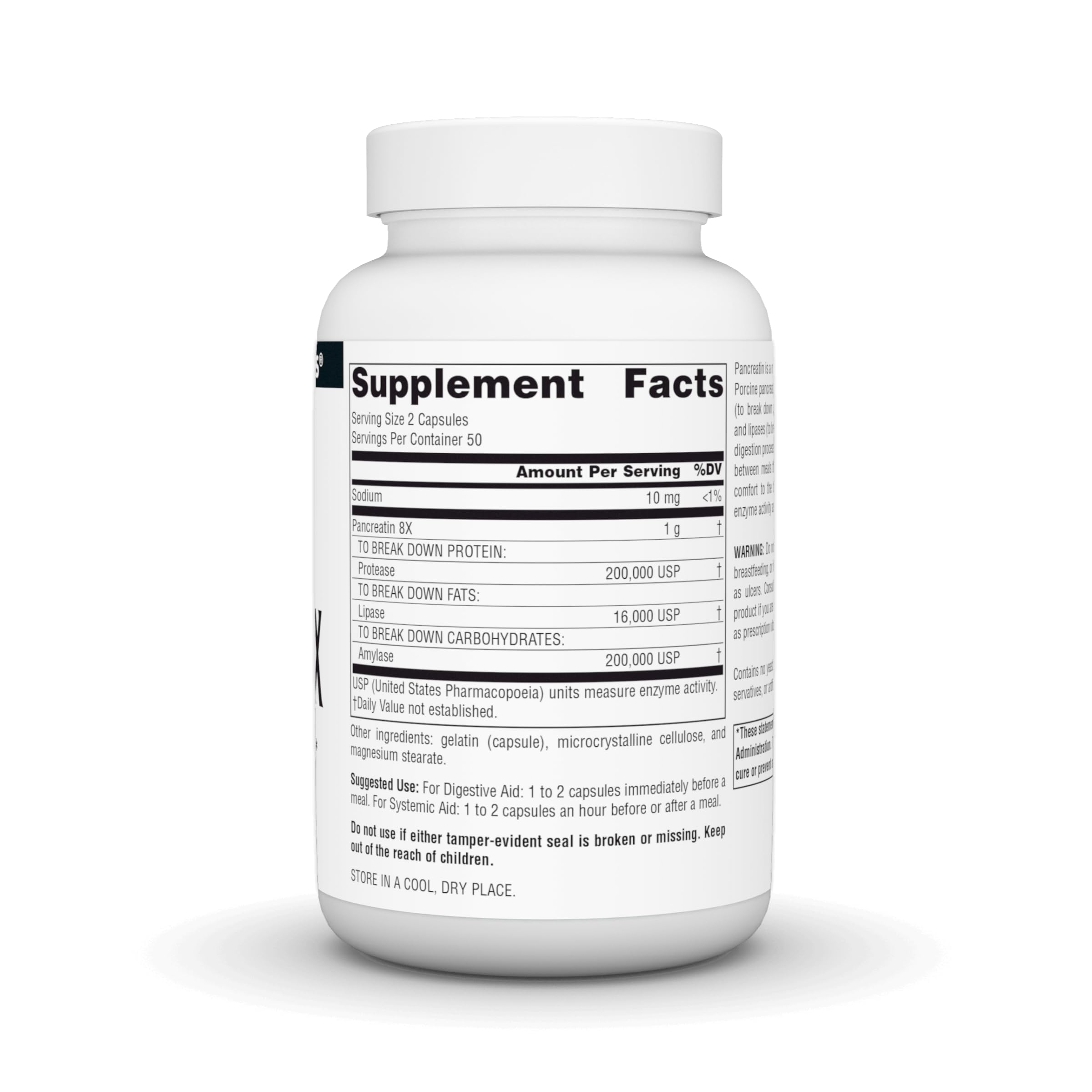 Source Naturals cápsula en mano para comparar tamaño y dosificación práctica