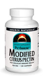 Source Naturals PectImmune frente del envase mostrando 120 cápsulas y beneficio de dosificación clara