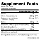 Source Naturals tableta en primer plano textura visible y fácil de tragar