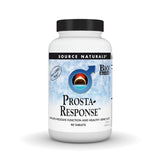 Source Naturals Prosta-Response vista frontal del envase, apoyo prostático claro