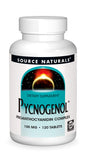 Source Naturals frasco frontal mostrando 120 tabletas y dosificación clara